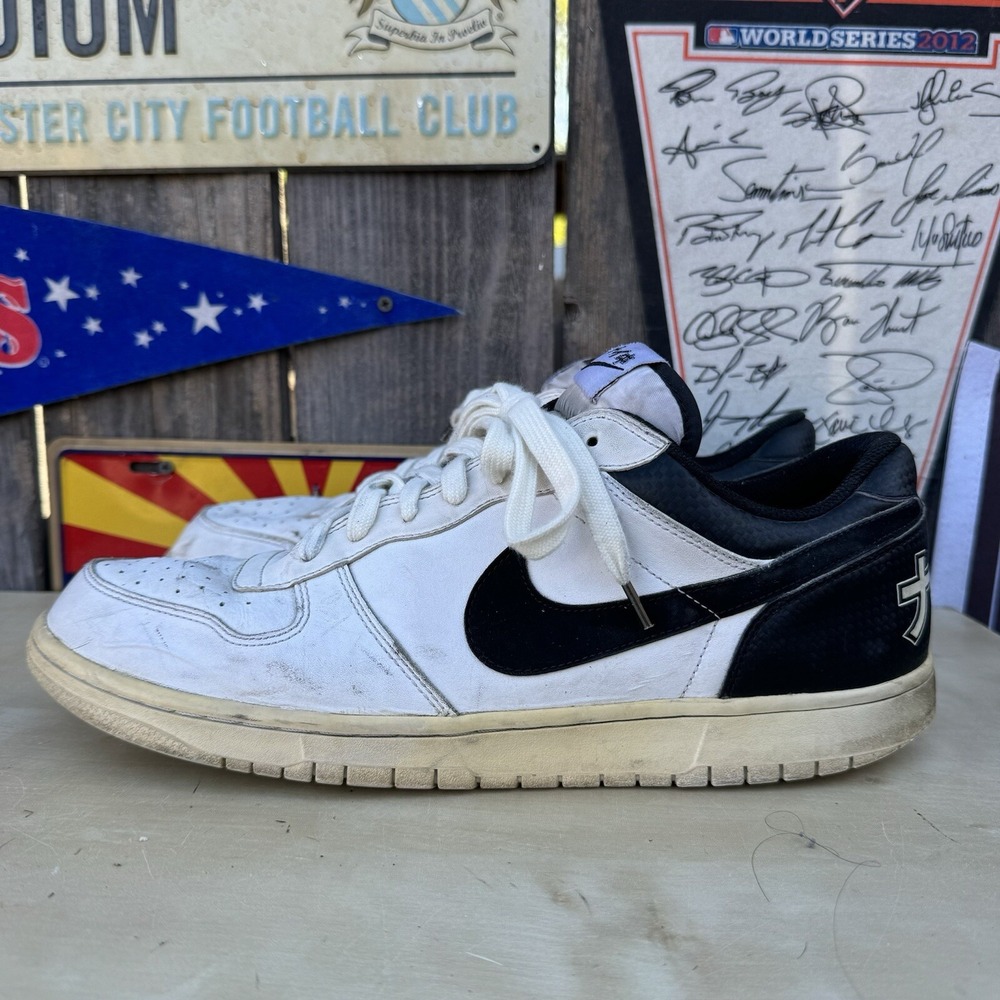 Size 13 - Nike Big Nike Low Katakana Pack - White Black EUC